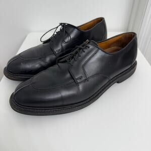 Allen Edmonds Ashton Split Toe Derby Oxford Dress Shoes Black Leather Classic 13